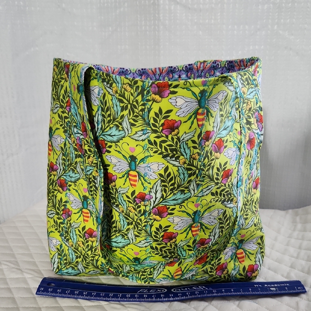 Tula Pink Hand Sewn Bee Tote